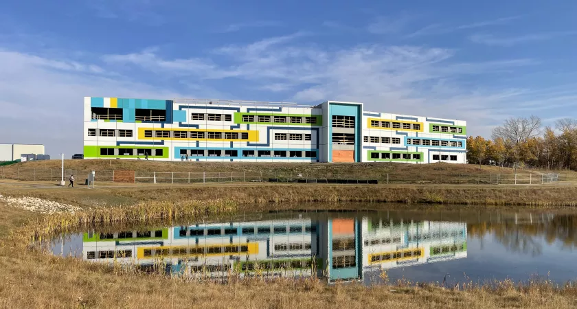 The Sheldon Kennedy Centre of Excellence, home of Central Alberta Child Advocacy Centre, located on RDP's main campus