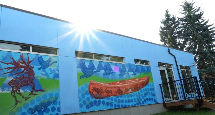Pónokaisissáhta Indigenous Student Centre exterior