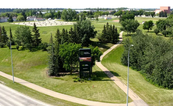 RDP sign near Taylor Drive