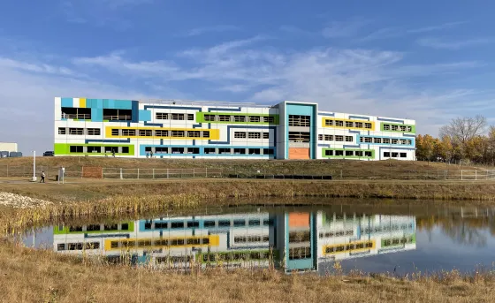 The Sheldon Kennedy Centre of Excellence, home of Central Alberta Child Advocacy Centre, located on RDP's main campus