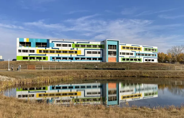 The Sheldon Kennedy Centre of Excellence, home of Central Alberta Child Advocacy Centre, located on RDP's main campus
