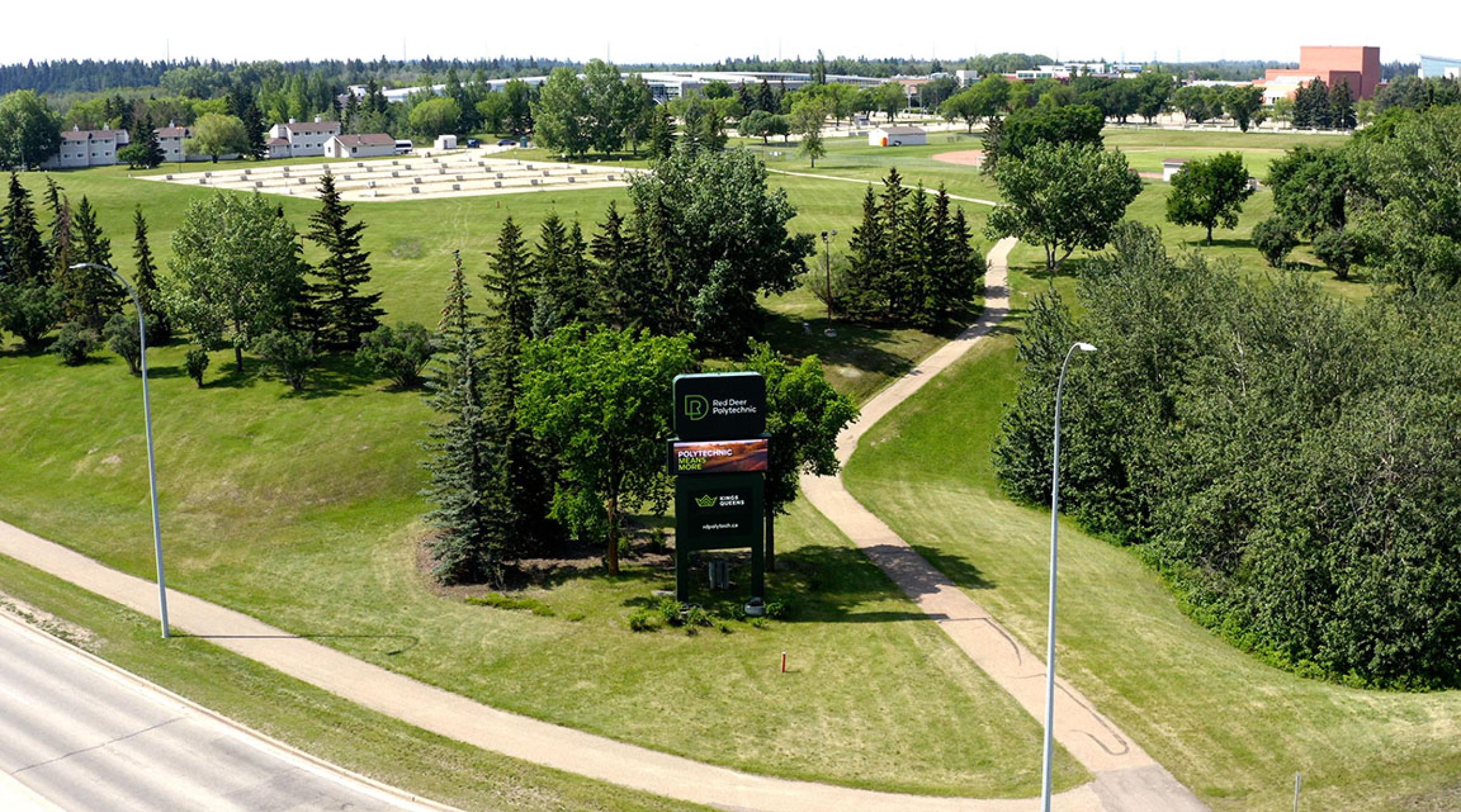 RDP sign near Taylor Drive