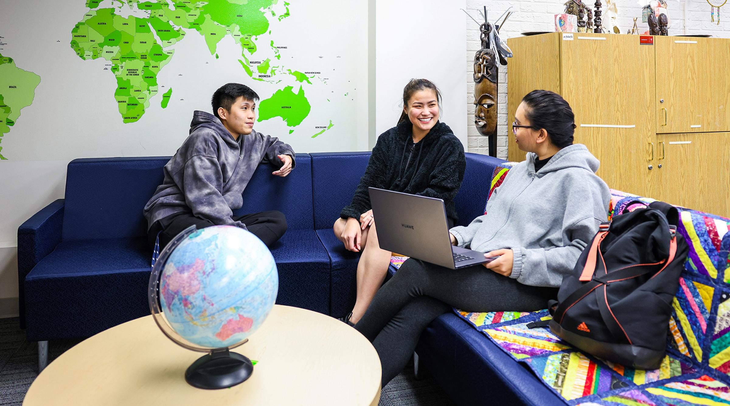 International Students in the Gathering Place