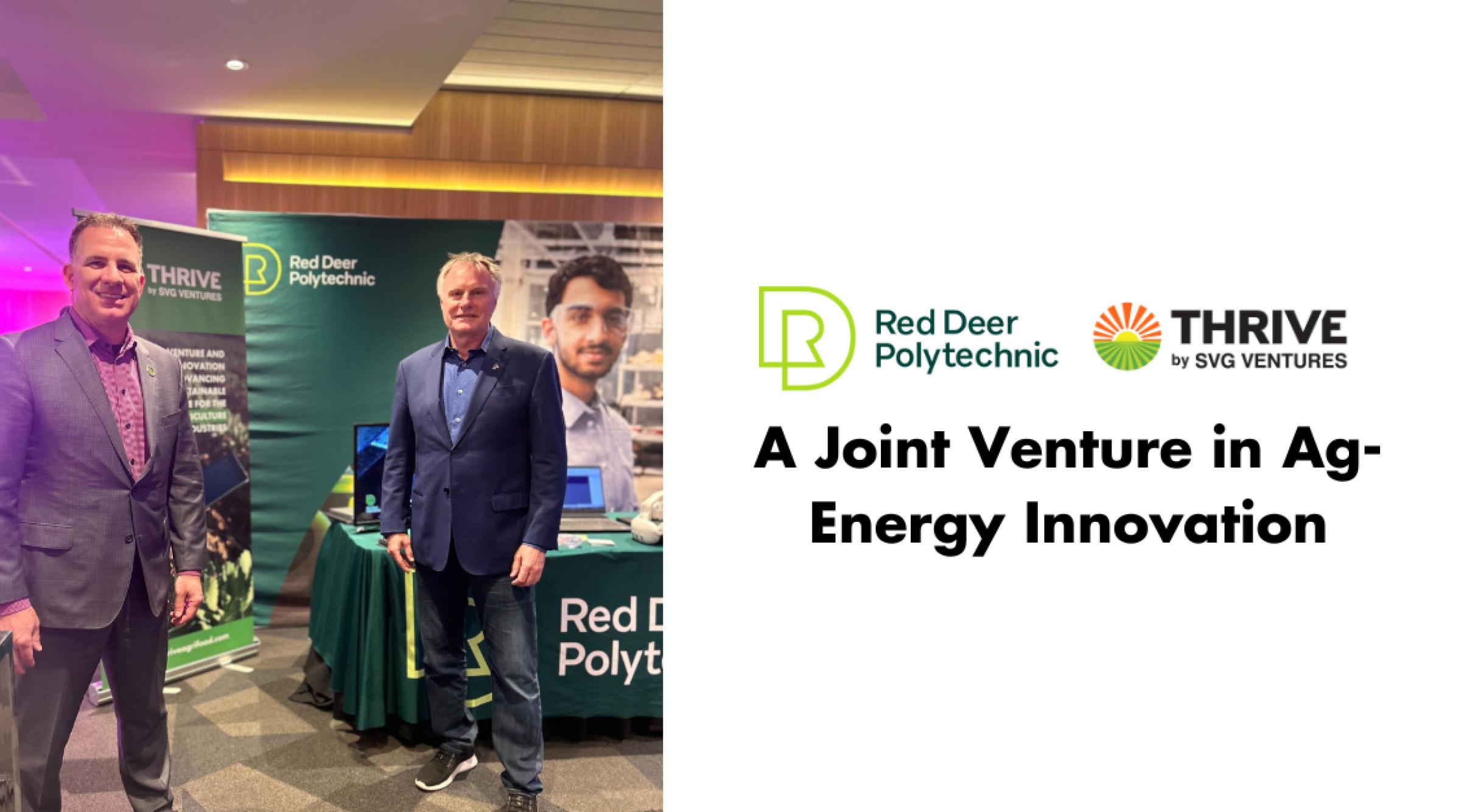 RDP & SVG Ventures|THRIVE have signed an MOU to support economic growth and sustainability across Alberta
