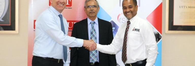 RDP, NESC and University of Trinidad and Tobago agreement