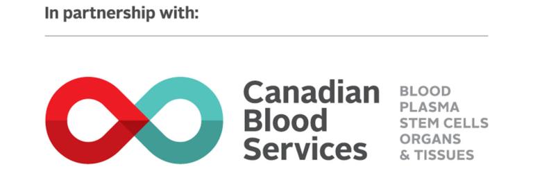 Canadian Blood Services logo