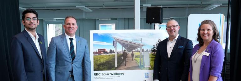 Representatives from RDP and RBC celebrated RBC Foundation’s $600,000 donation to advance energy innovation
