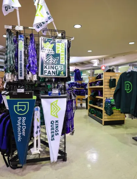 RDP's Campus Store sells a variety of branded clothing and merchandise
