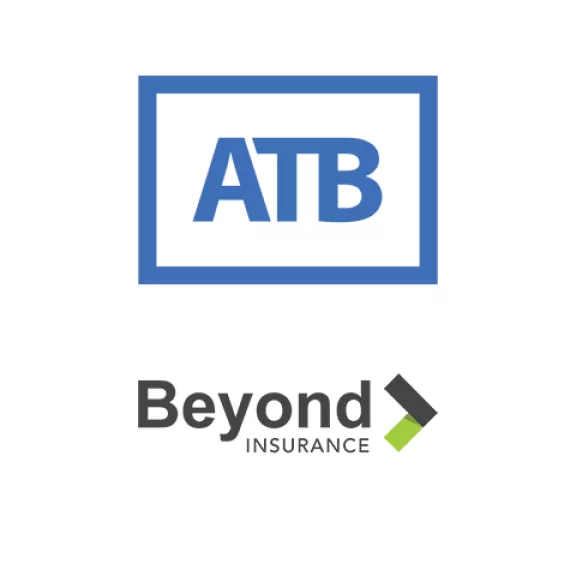 ATB logo and Beyond Insurance logo