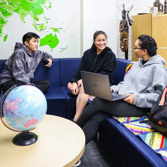 International Students in the Gathering Place